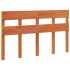 Estructura de cama sin colchón madera maciza marrón 135x190
