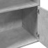 Estantería de madera de ingeniería gris hormigón 100x36x189