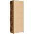 Aparador alto madera de ingeniería roble ahumado 70x42,5x185