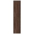 Aparador alto madera de ingeniería marrón roble 50x41x185