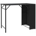 Juego de comedor de jardín plegable 5 piezas ratán PE
