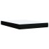 Cama box spring con colchón tela negro 140x190