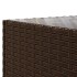 Set sofás de jardín 8 piezas y cojines ratán sintético