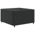 Set muebles de jardín 6 piezas y cojines ratán sintético