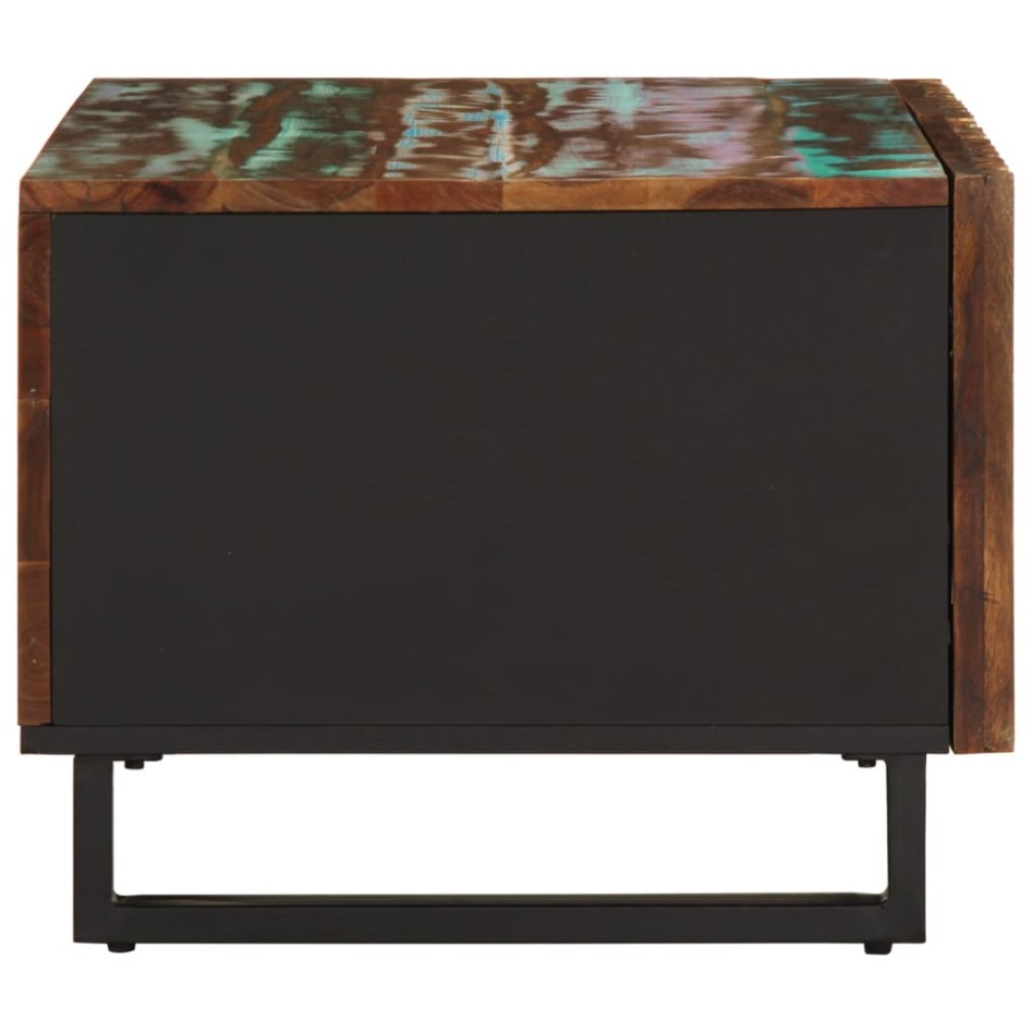 Mesa de centro madera maciza de acacia 80x51x40