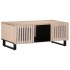 Mesa de centro de madera maciza mango blanco 100x55x40