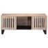 Mesa de centro de madera maciza mango blanco 100x55x40
