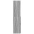 Aparador alto madera de ingeniería gris Sonoma 70x42,5x185