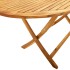 Juego comedor de jardín 7 pzas madera maciza acacia y