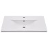 Set de mueble de baño 2 piezas cerámica y madera de