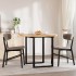 Tablero de mesa redondo madera maciza de acacia Ø90x4