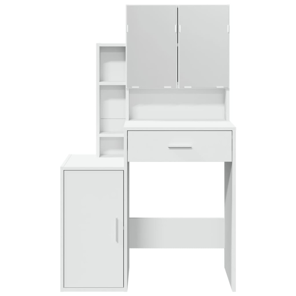 Tocador con mueble blanco 80x35x132