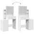 Tocador con mueble blanco 80x35x132
