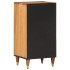 Armario auxiliar madera maciza de mango 40x33x75