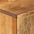 Armario auxiliar madera maciza de mango 40x33x75
