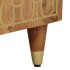 Armario auxiliar madera maciza de mango 40x33x75
