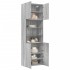 Aparador alto madera de ingeniería gris Sonoma 80x42,5x249