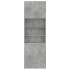 Aparador alto madera de ingeniería gris hormigón 80x42,5x249