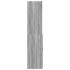 Aparador de madera de ingeniería gris Sonoma 80x42,5x185