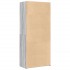 Aparador de madera de ingeniería gris Sonoma 80x42,5x185