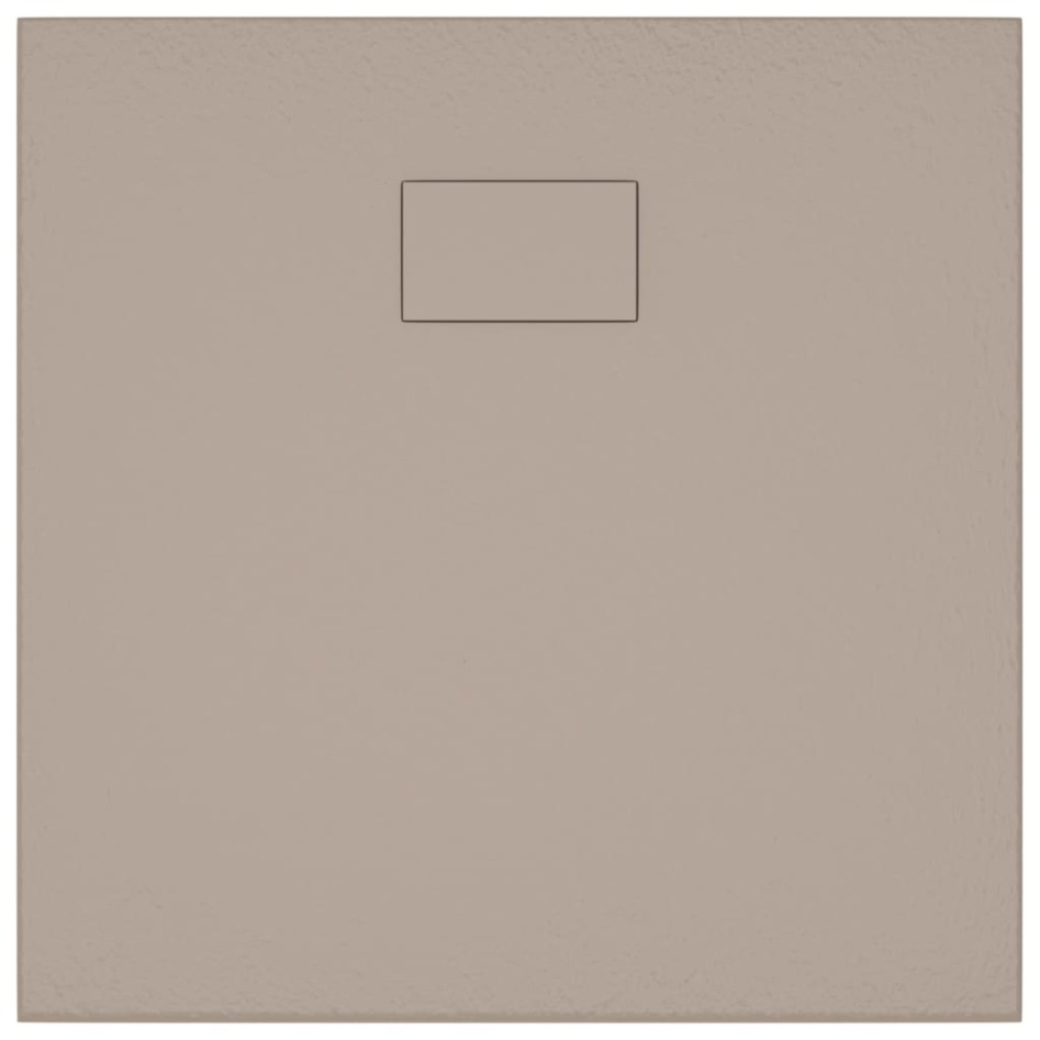 Plato de ducha SMC marrón 90x90