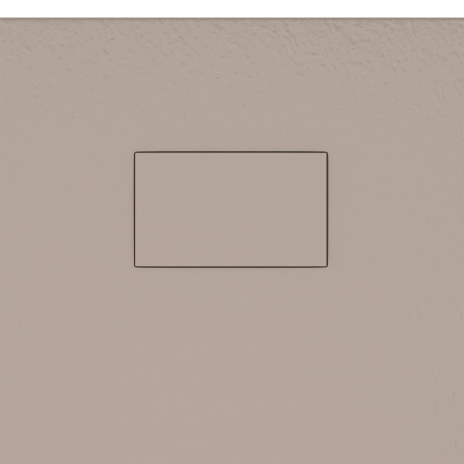 Plato de ducha SMC marrón 90x90