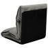 Tumbona de suelo plegable microfibra gris