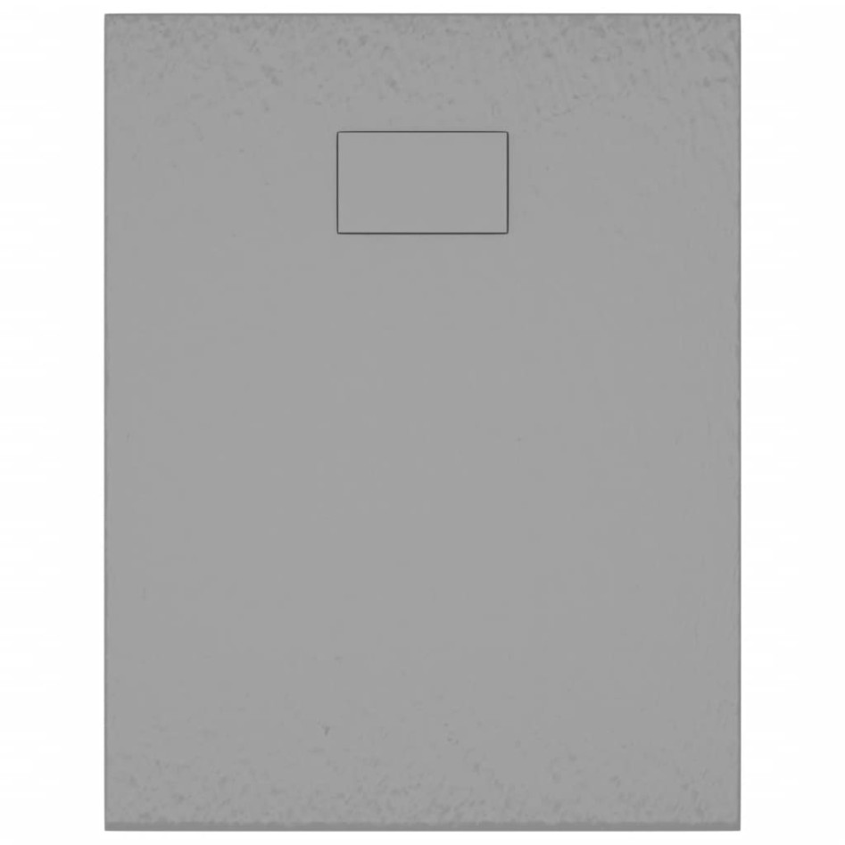Plato de ducha SMC gris 90x70