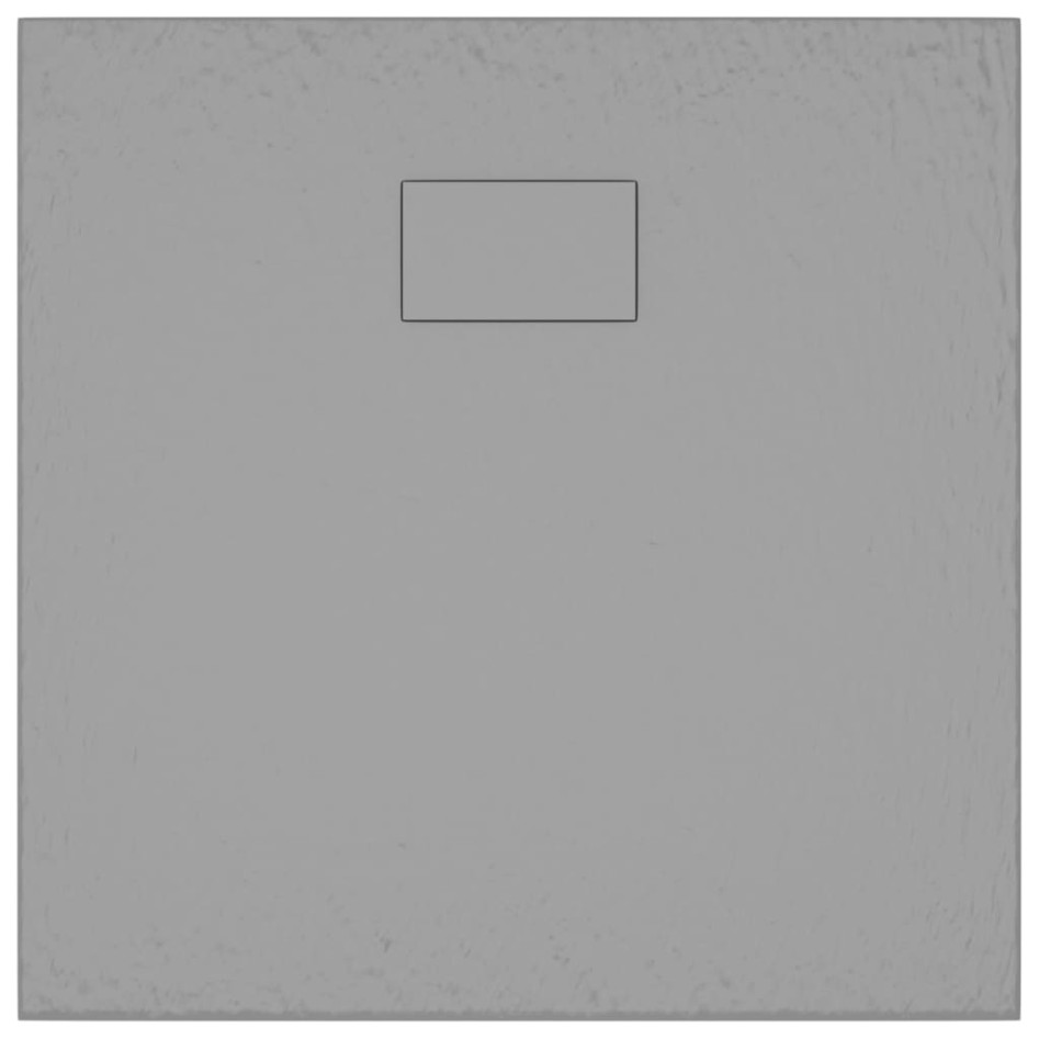 Plato de ducha SMC gris 90x90