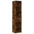 Aparador de madera de ingeniería roble ahumado 40x42,5x185