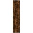 Aparador de madera de ingeniería roble ahumado 40x42,5x185