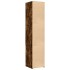 Aparador de madera de ingeniería roble ahumado 40x42,5x185