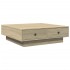Mesa de centro madera de ingeniería roble Sonoma 90x90x28