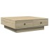 Mesa de centro madera de ingeniería roble Sonoma 90x90x28