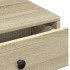 Mesa de centro madera de ingeniería roble Sonoma 90x90x28