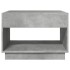 Mesa de centro con Infinity LED gris hormigón 90x50x50