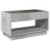 Mesa de centro con Infinity LED gris hormigón 90x50x50