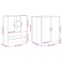 Mueble para lavadora 2 piezas madera de ingeniería roble