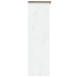 Armario BODO madera maciza pino blanco y marrón 146x53,5x173