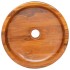 Lavabo de madera maciza de teca Φ40x10