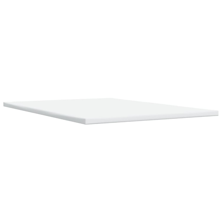 Cama box spring con colchón tela azul 140x200