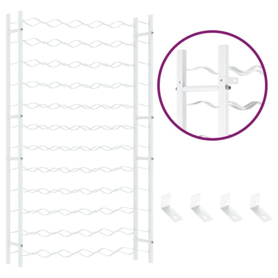 Botellero para 72 botellas de metal