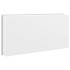 Hornacina ducha acero inoxidable blanco mate 62x32x9