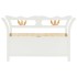 Banco madera maciza abeto blanco 107x45x75,5