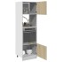Armario de microondas contrachapada color roble 60x57x207