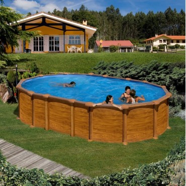 Piscina ovalada, modelo Amazonia 610x375x132