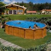 Piscina ovalada, modelo Amazonia 610x375x132