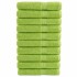 Toallas premium SOLUND 10 uds verde manzana 100x200 cm 600