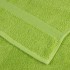 Toallas premium SOLUND 10 uds verde manzana 100x200 cm 600