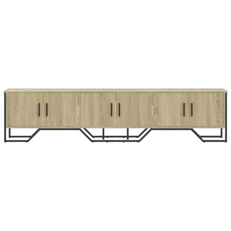 Mueble de TV madera de ingeniería roble Sonoma 180x34x41